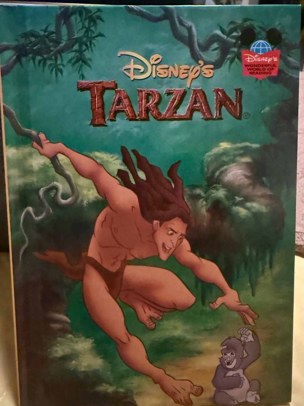 Disney Tarzan -Wonderful World of Reading-1995